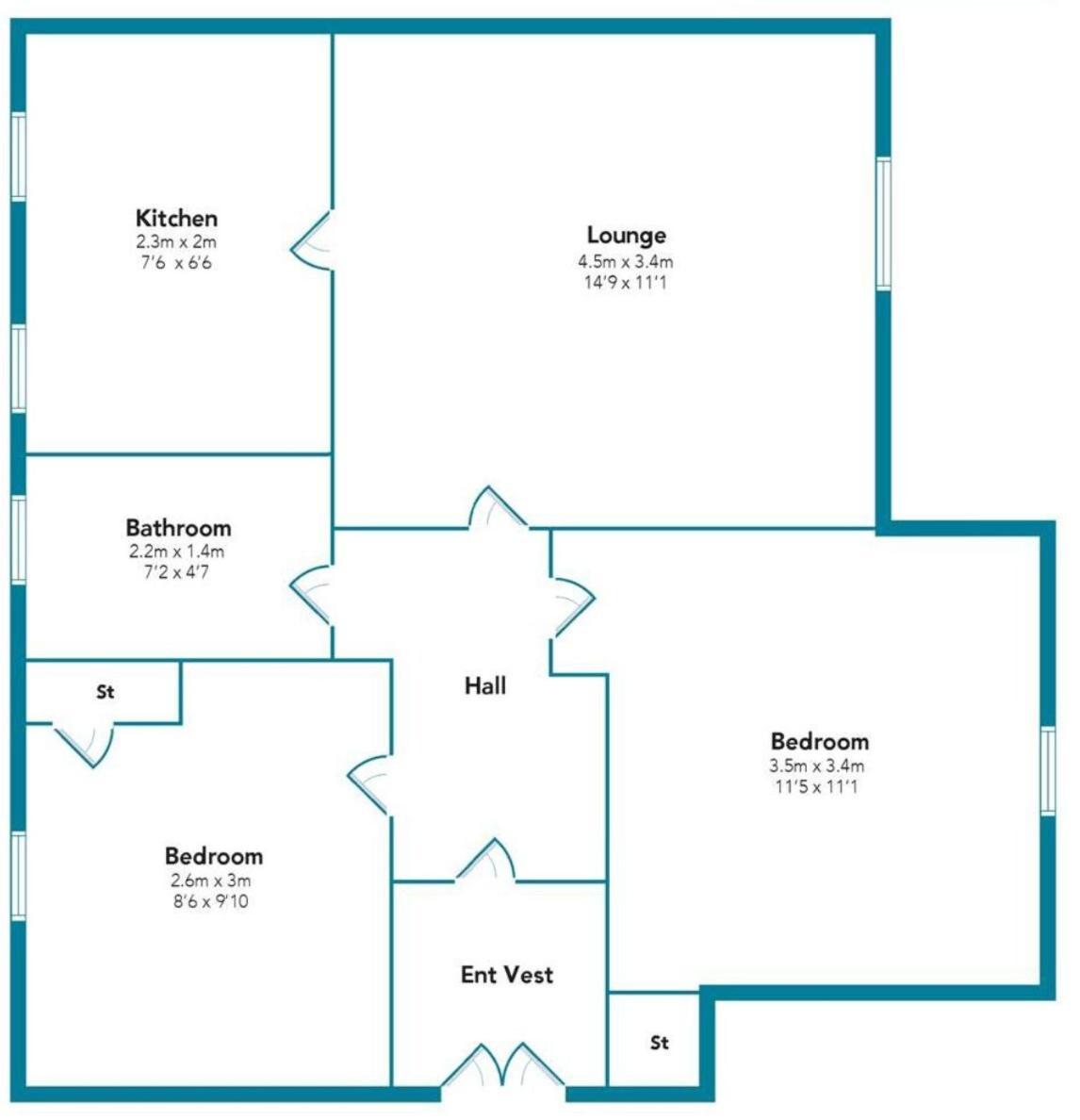 Mcculloch Apartment By Klass Living Ъдингстън Екстериор снимка